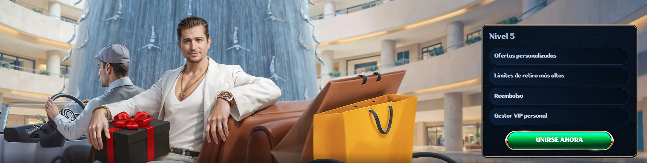 Millioner Casino programa VIP con niveles y cashback