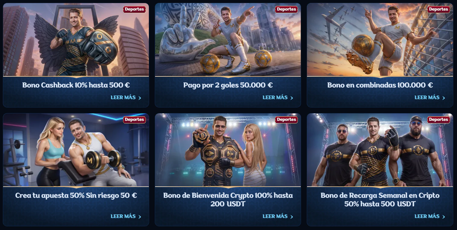 Millioner Casino promociones y bonos para apuestas deportivas